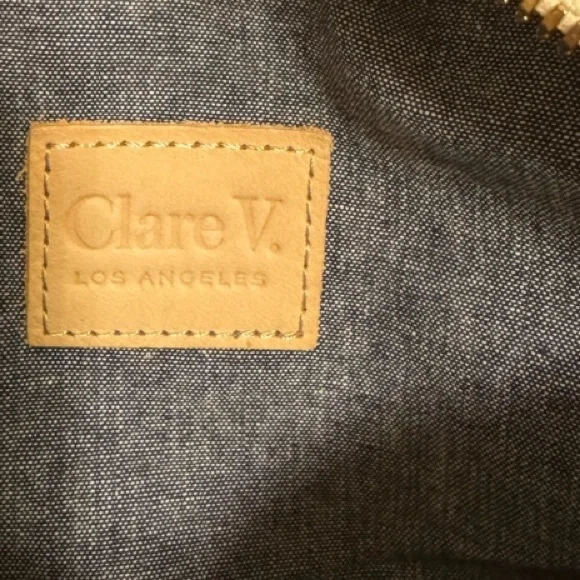 Clare V. Tennis Print Crossbody Bag - Picture 2 of 2